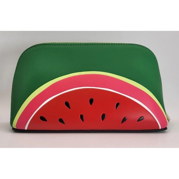 Kate Spade watermelon 🍉 Cosmetic makeup bag NWT - Picture 4 of 10